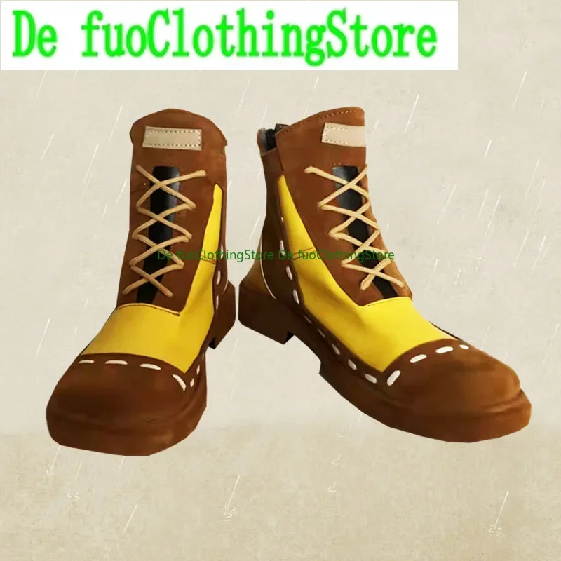 Don Quixote Cosplay Schoenen Cosplay Game Limbus Company Prop Halloween Carnaval Mannen Vrouwen Laarzen PU Rollenspel Kostuums Accessoires
