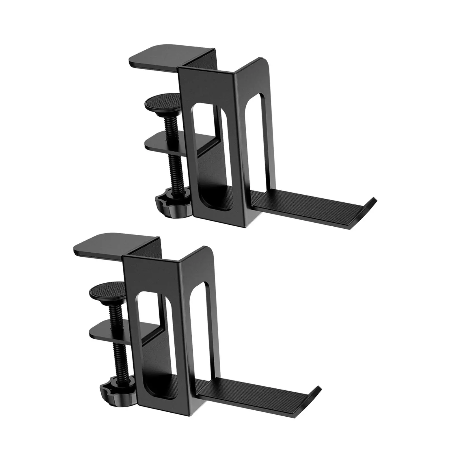 Desk Side Vertical Laptop Stand Universal Hanger Mount Laptop Desktop Mount