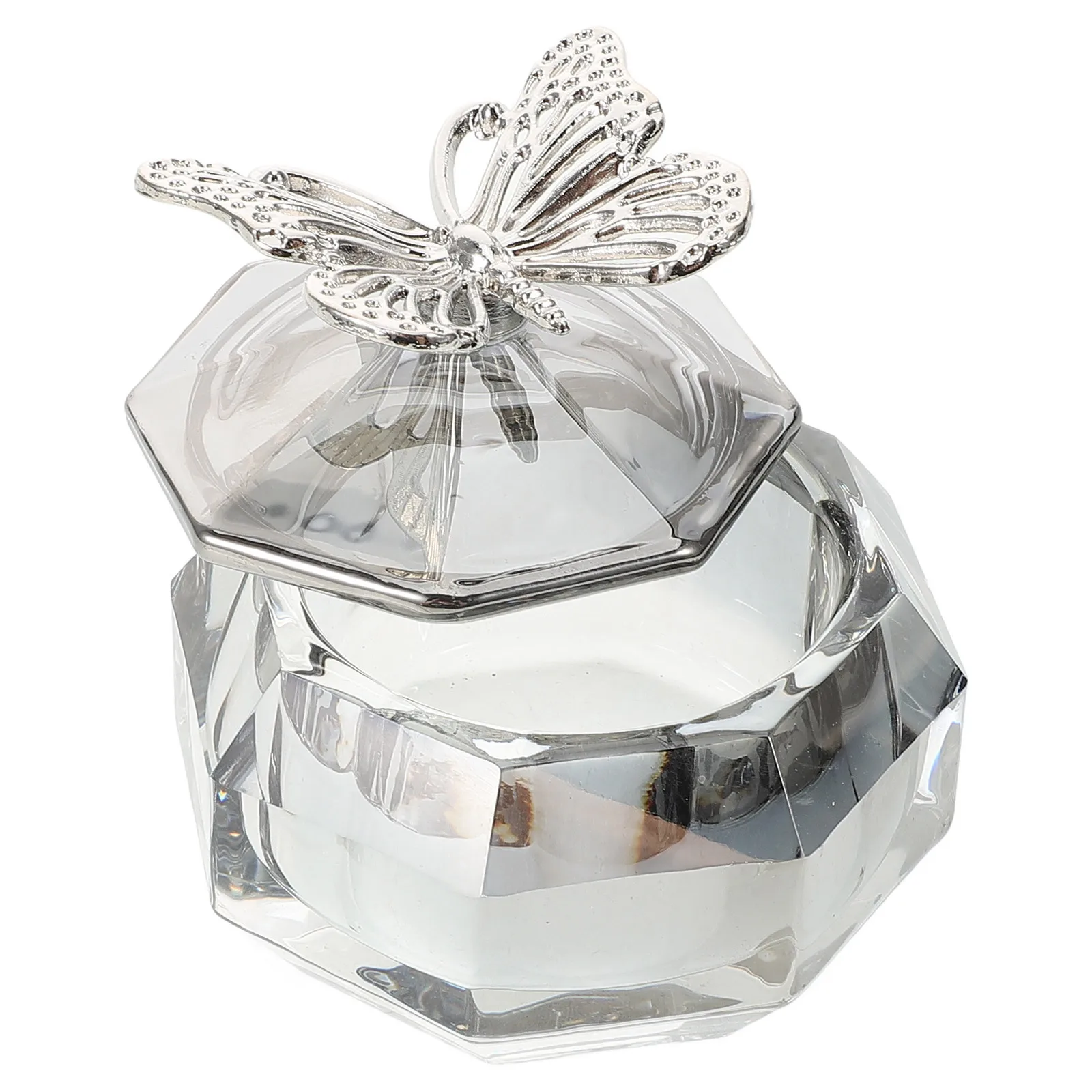 

Glass Nail Cup Small Durable Nail Art Accessory for Mixing Acrylic Powder Liquid Manicure Dish Lidded Glass Bowl