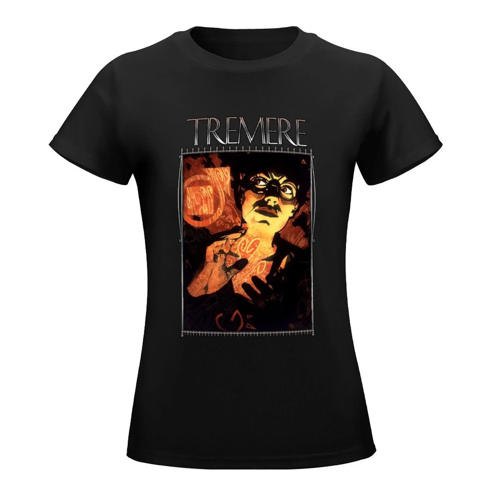 Masquerade Clan: Tremere Revised T-Shirt summer top summer tops white t-shirts for Women