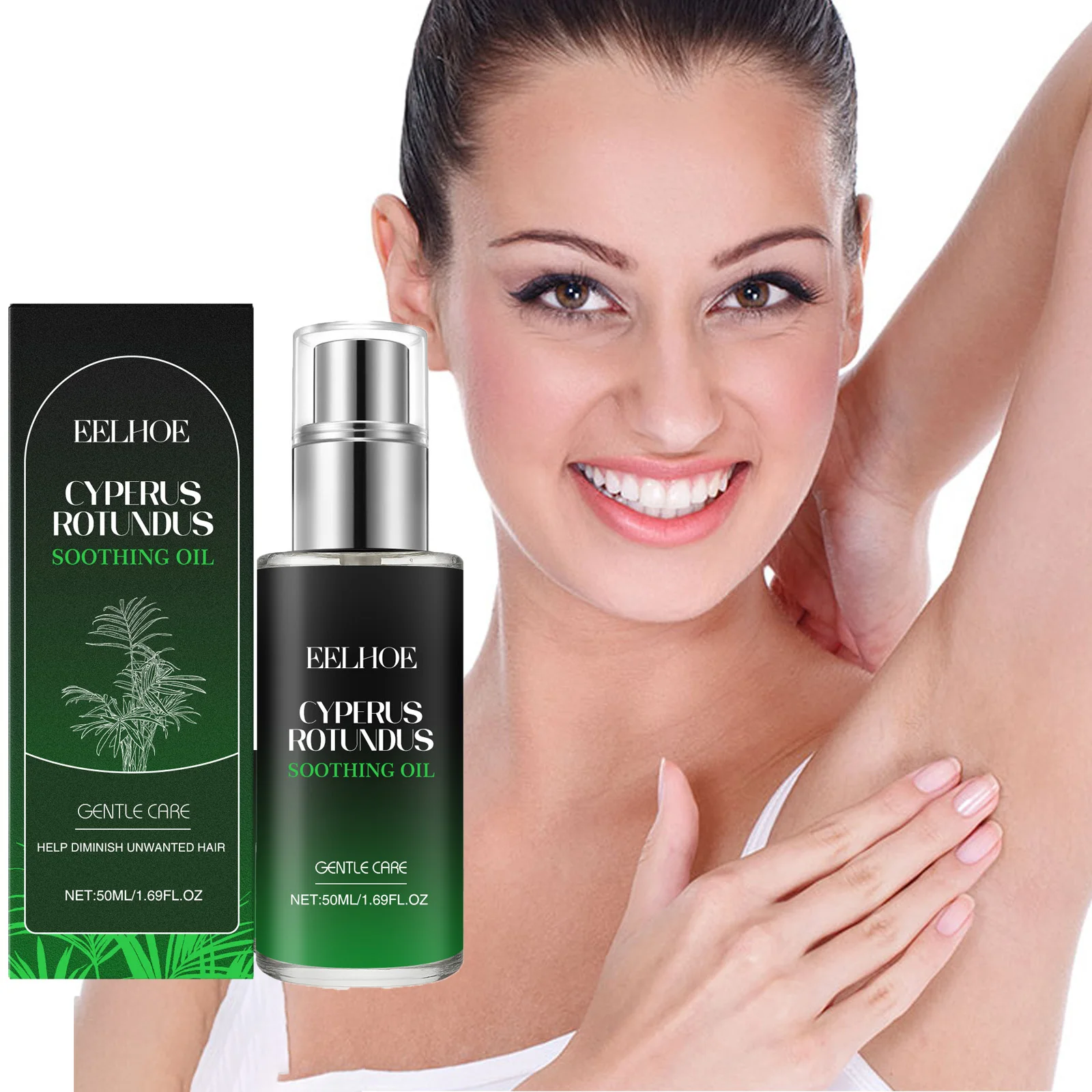 

Post Hair Removal Soothing Oil Calming Redness Relief Hydrating Nourishing After Waxing Skin Care Cyperus Rotundus Soothing Oil