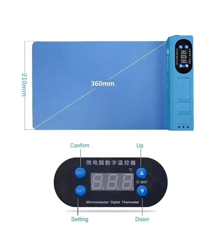 

SUNSHINE S-918E LCD Screen Separator Heater Electric Heating Blankets/Pads/Plates for Separator