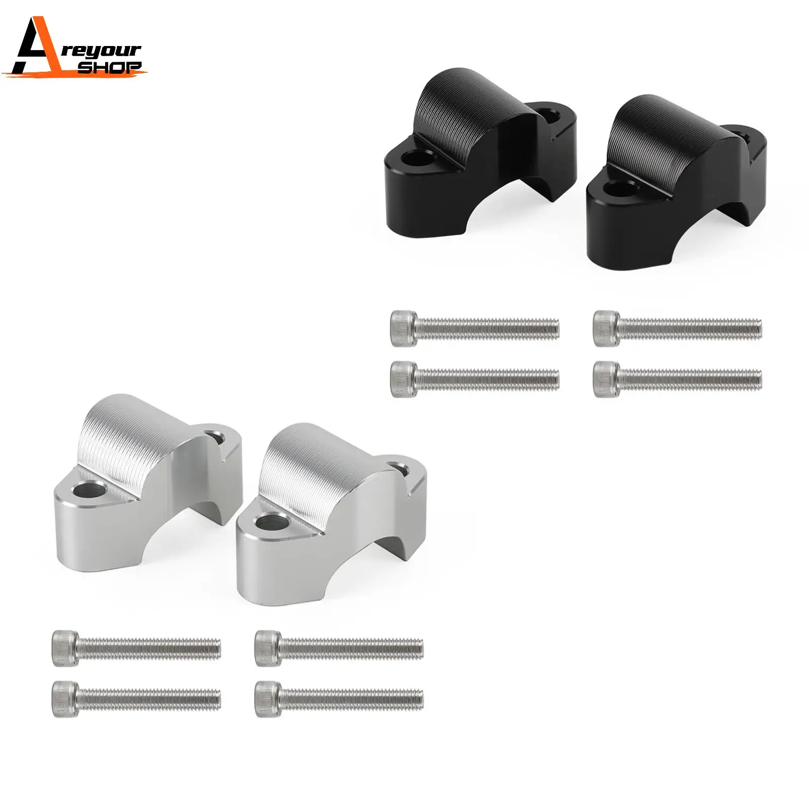 

Areyourshop CNC HANDLE BAR CLAMP RISE UP RISER For CF-MOTO CF800MT 800 MT 2021 2022 Motorcycle Parts