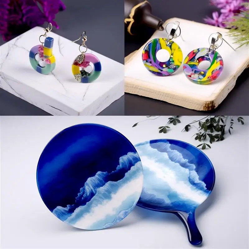 10 مللي بيرليسسينت مسحوق الايبوكسي الراتنج الصباغ حشو شمعة صبغ تلوين لتقوم بها بنفسك الايبوكسي قالب الصابون شمعة صنع صبغ المجوهرات