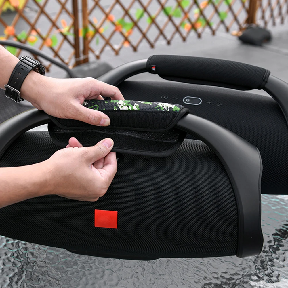 Verdicken Lautsprecher griff Armband Zubehör Universal Wireless Lautsprecher Armband Pad leichte Aufkleber für jbl Boombox 3/