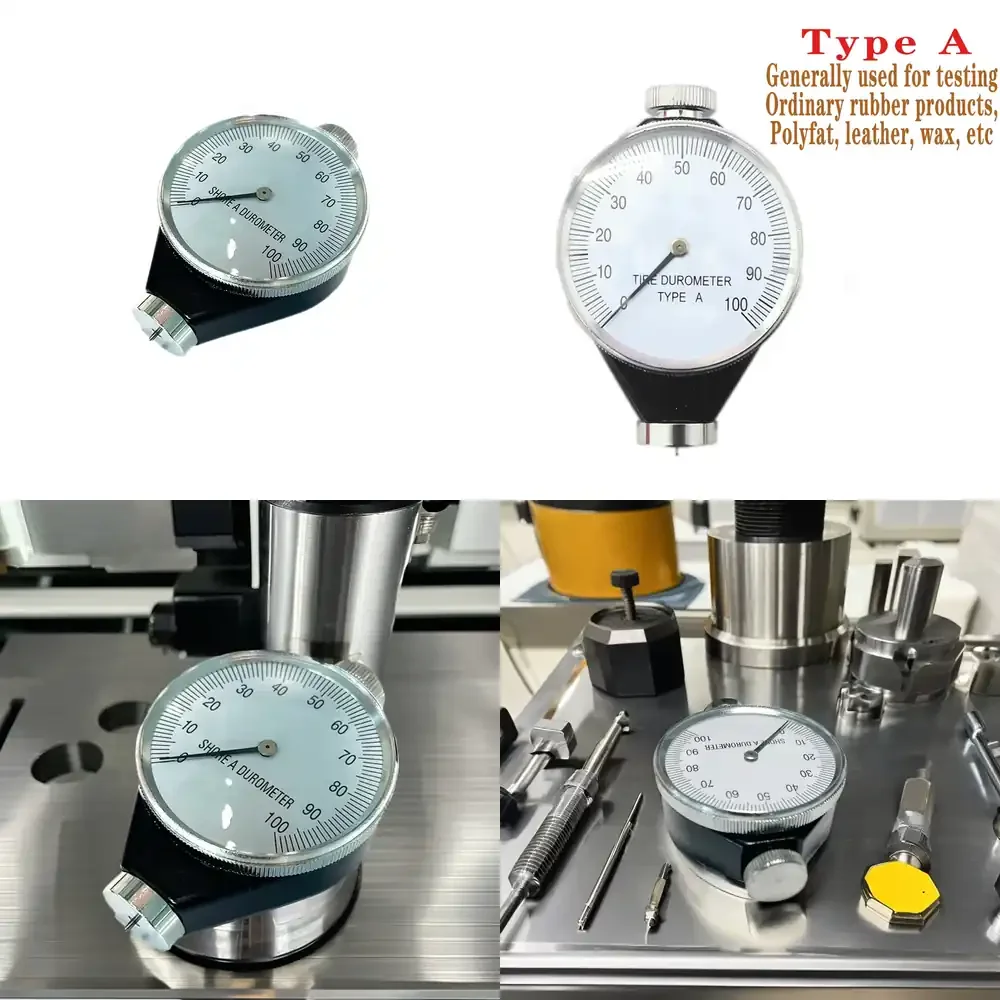 

Precise Analog Shore Hardness Tester for Rubber Polyurethane Leather Wax Various Industrial Materials for Science