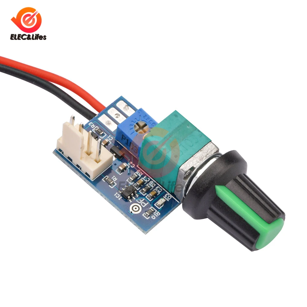 DC 12V PWM Speed Controller Fan Speed governor 4 Wire Computer Temperature control Switch for PC CPU Cooler Fan Manual Stop