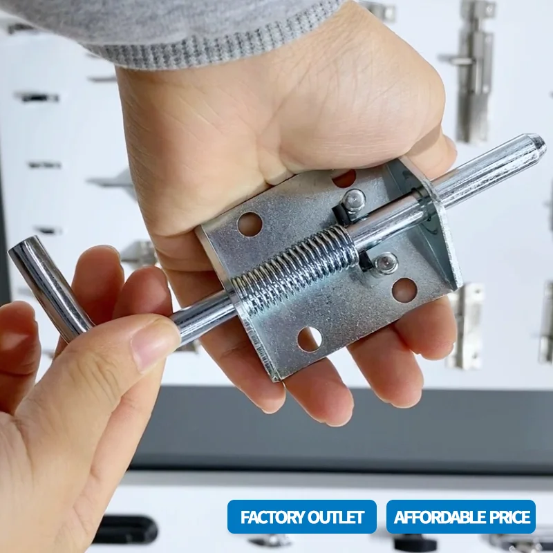 

(Multiple Packs) Heavy Duty Doors In Concealed Hinge Stainless Steel And Iron Industrial Spring Buckle Mechanical Equipment