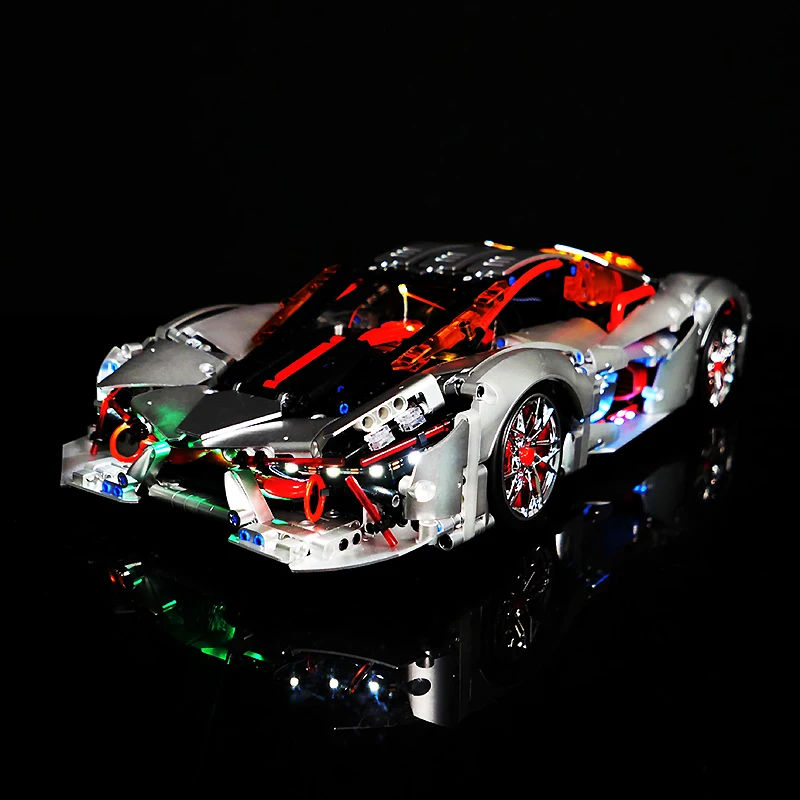 DIY RC LED Light Kit For LEGO  Technical Sports Car   (Only LED Light,Without Blocks Model)