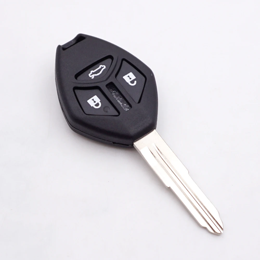Carcasa de llave remota para MITSUBISHI, funda de llave de bloqueo centralizado de 3 botones, ECLIPSE GALANT 380 Cocolockey