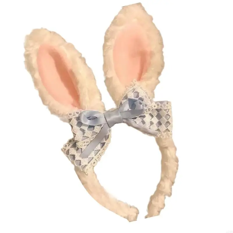 270D 어린이 Hairbands 토끼 귀 할로윈 생일 사진 소품 재미있는 모자를 쓰고 있죠 코스프레 만화 토끼