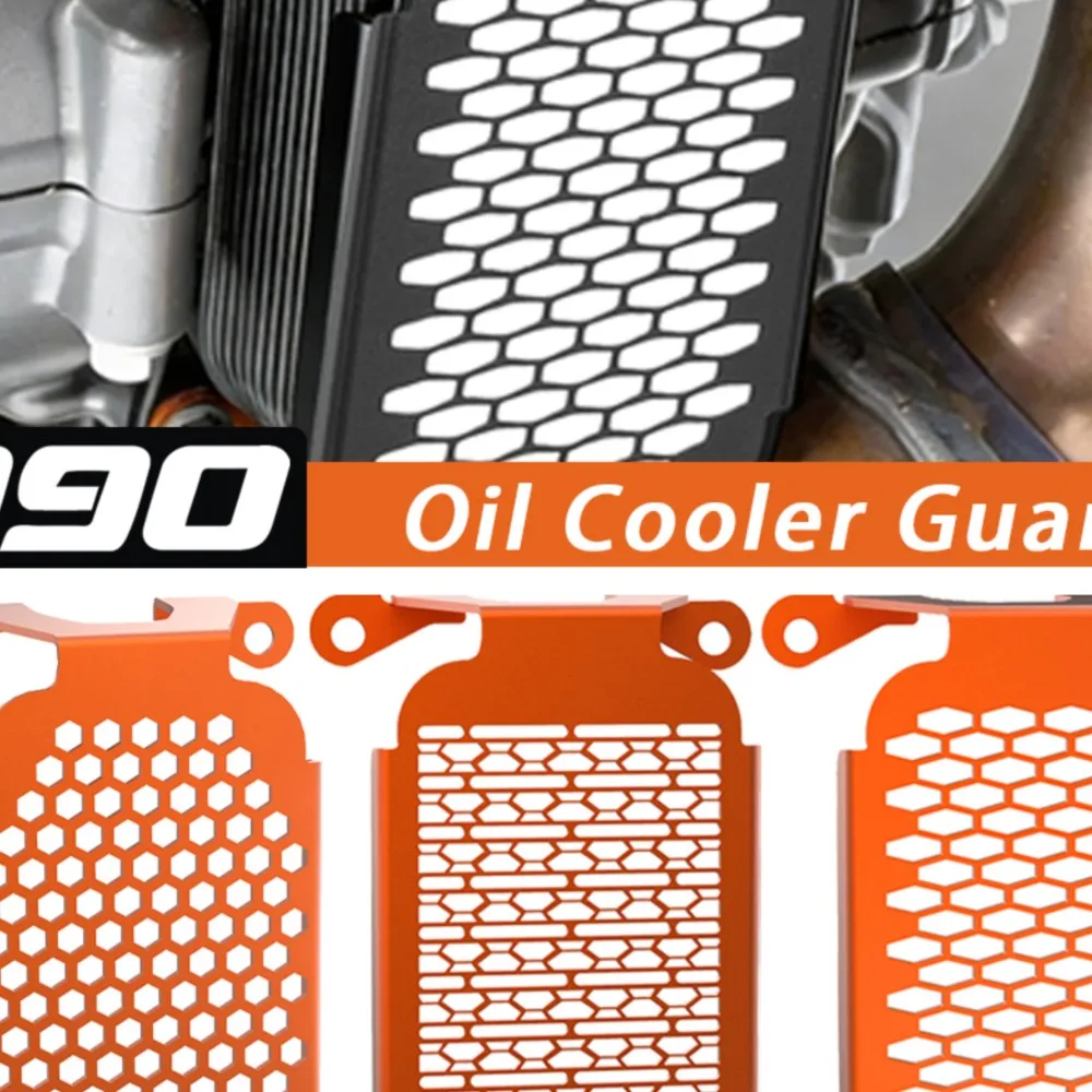 

Motorcycle Oil Water Heat Exchanger Guard For 990 Duke DUKE 2024 2025 2026 Duke 990 Engine Cooling Cover Protector Accessoreis