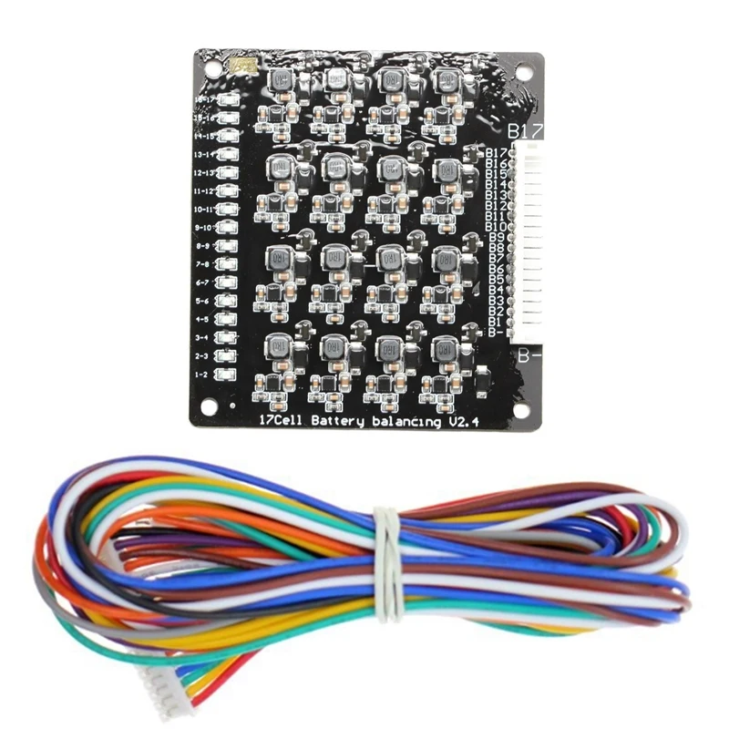 TOP ข้อเสนอ 1.2A 17S Active Equalizer Balancer สําหรับ Li-Ion Lifepo4 แบตเตอรี่ลิเธียม BMS Energy Transfer