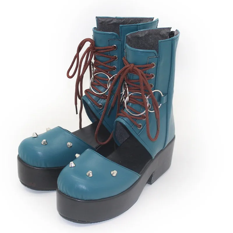 A.B.A Guilty Gear Strive ABA Cosplay Shoes Game Cosplay Props Game Accessories Halloween Party Role Play Boots Custom Made