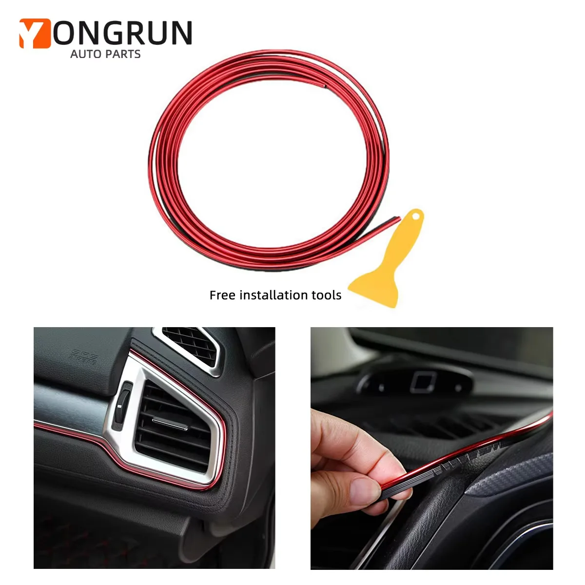 Auto Innendekoration Streifen Auto Dekoration Flexible Streifen Auto Innen Design Auto Abdeckung Dekoration Instrumententafel Universal