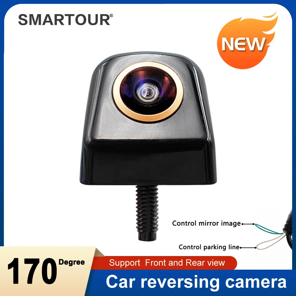 

Car Rear View HD Night Vision Reversing Parking Camera golden FishEye Lens Wide Angle Waterproof Car Backup Reverse Camera