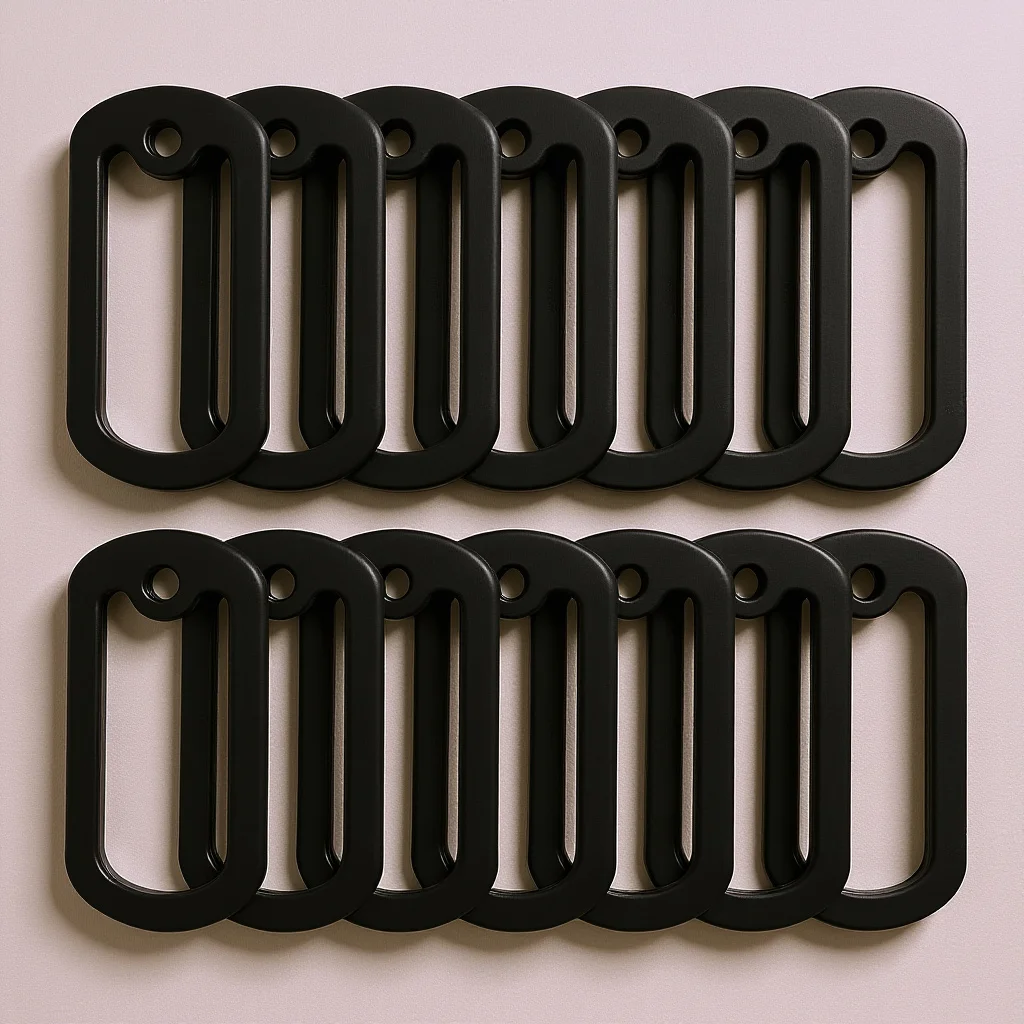 

12Pcs Military Dog Tag Silicone Covers Retro Color Protective Case Quiet Fit Military Id Tag Silencers Engraved Dog Tags