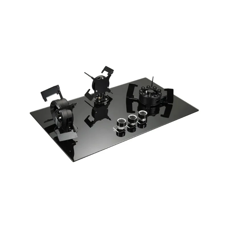 Smart Tempered Glass Three Burner Gas Stove Household Commercial Gas Cooktop For Home Kitchen Restaurant Cooking Equipment