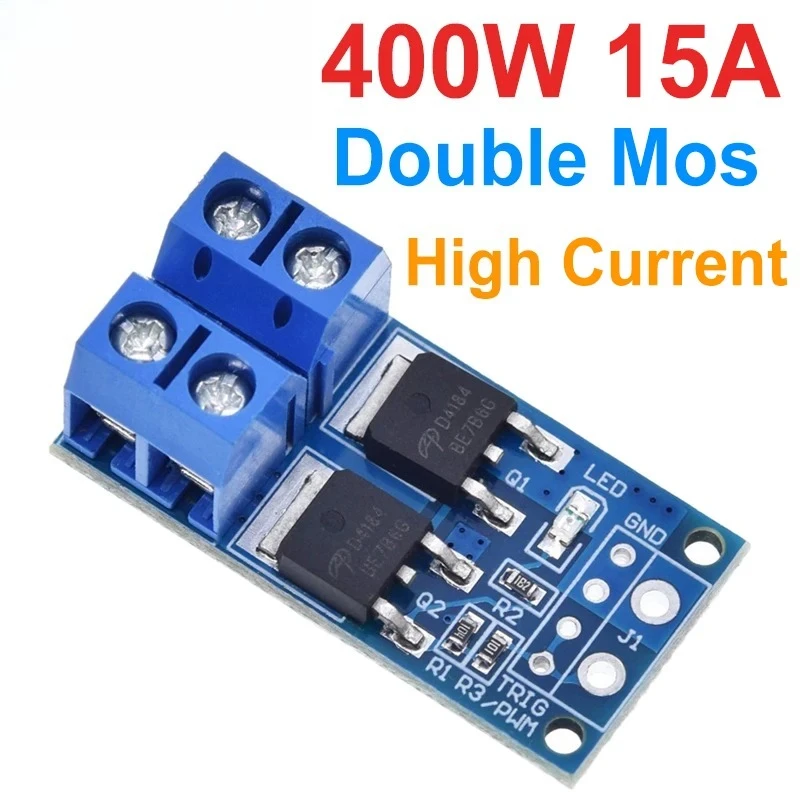 1/5/10PCS 15A 400W MOSFET Trigger Switch Drive Module PWM Regulator Control Panel