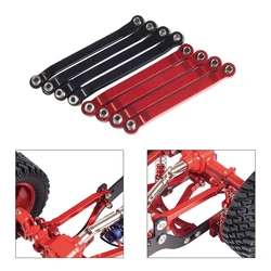 Metal Chassis Pull Rods Link Wheelbase Steering Link Rod Set for RC 1/16 WPL C14 C24 1/12 MN D90 D91 MN40 MN45 MN96 MN99 MN99s