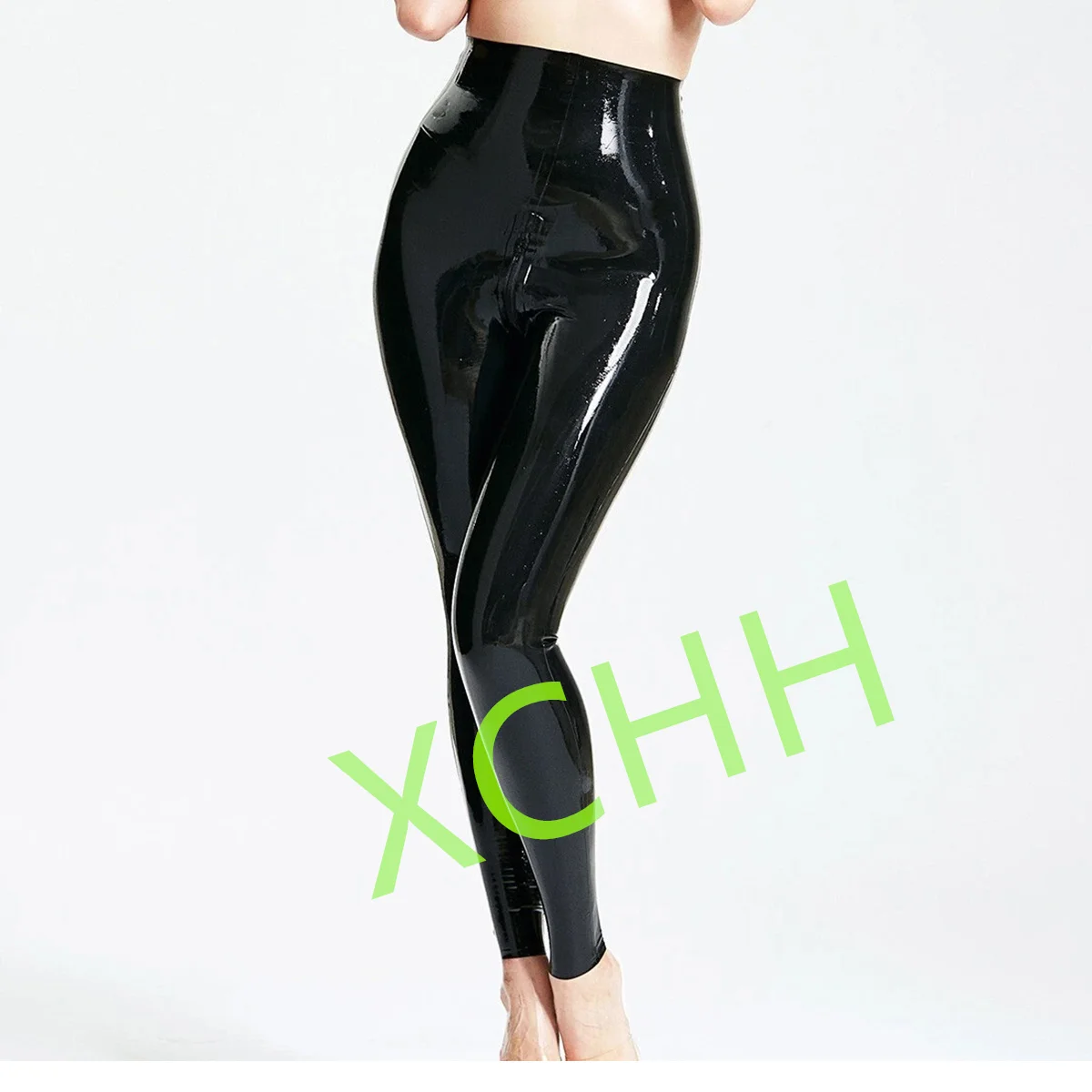 Women Latex Pants Handmade Rubber Trousers Cosplay Costume Support Custom Made Club Wear