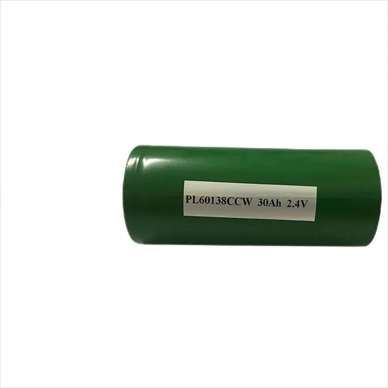 60138 2.4V 30Ah LTO Cylindrical LTO Discharge High Safety Lithium Titanate Battery for 12V battery bank pack scooter golfcar