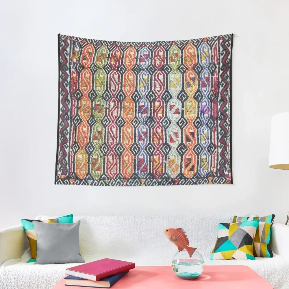 

GEOMETRIC COLORFULANTIQUE TURKISH Tapestry Room Decor Aesthetic Room Decor For Girls Tapestry