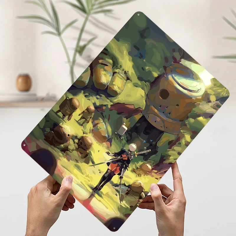Nier Automata: 2B na Floresta  - Desk Setup Art avaliação e preço