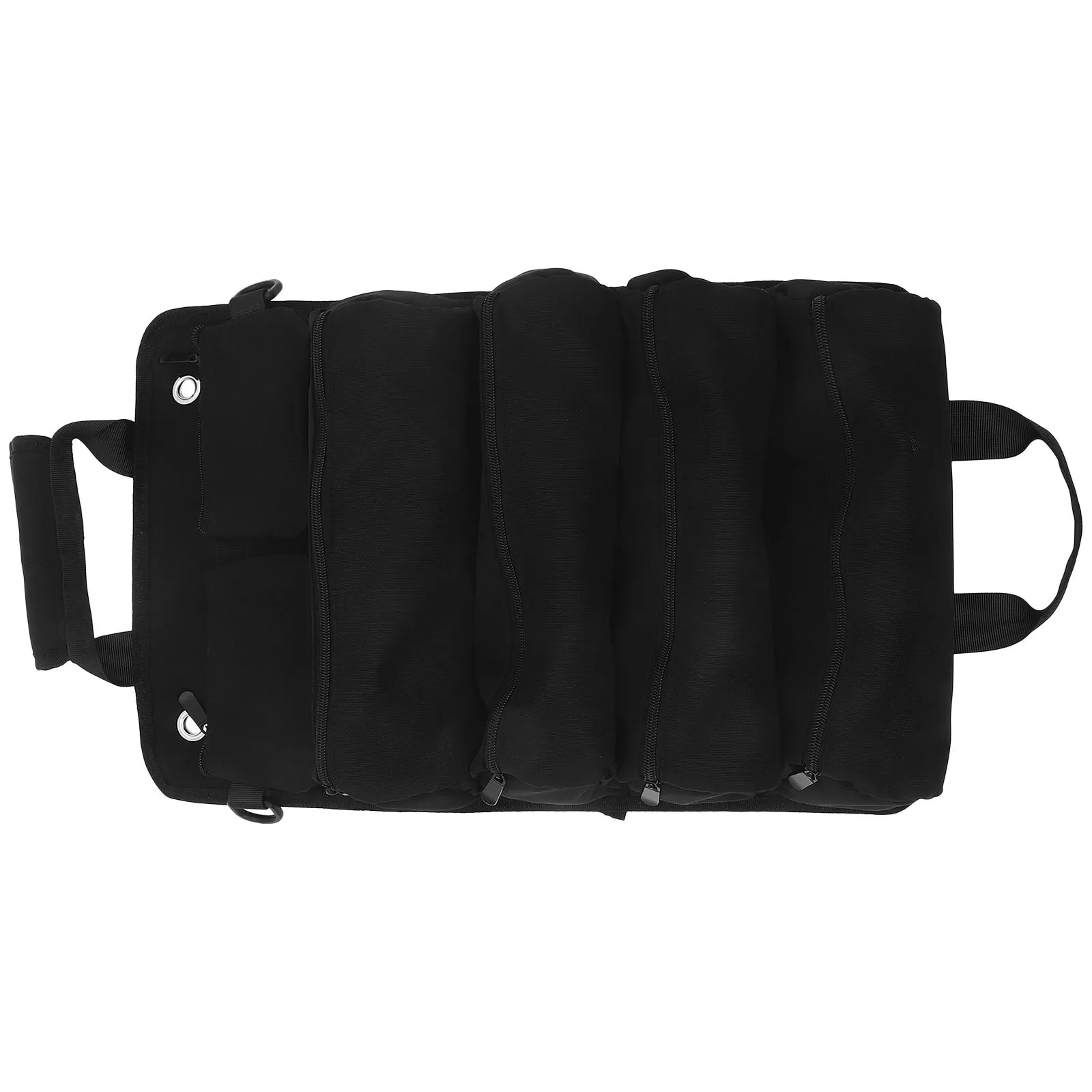 Tool Kit Small Bags Storage and Organizer Multifunctional Folding Electrical Multi-purpose Black Electricians