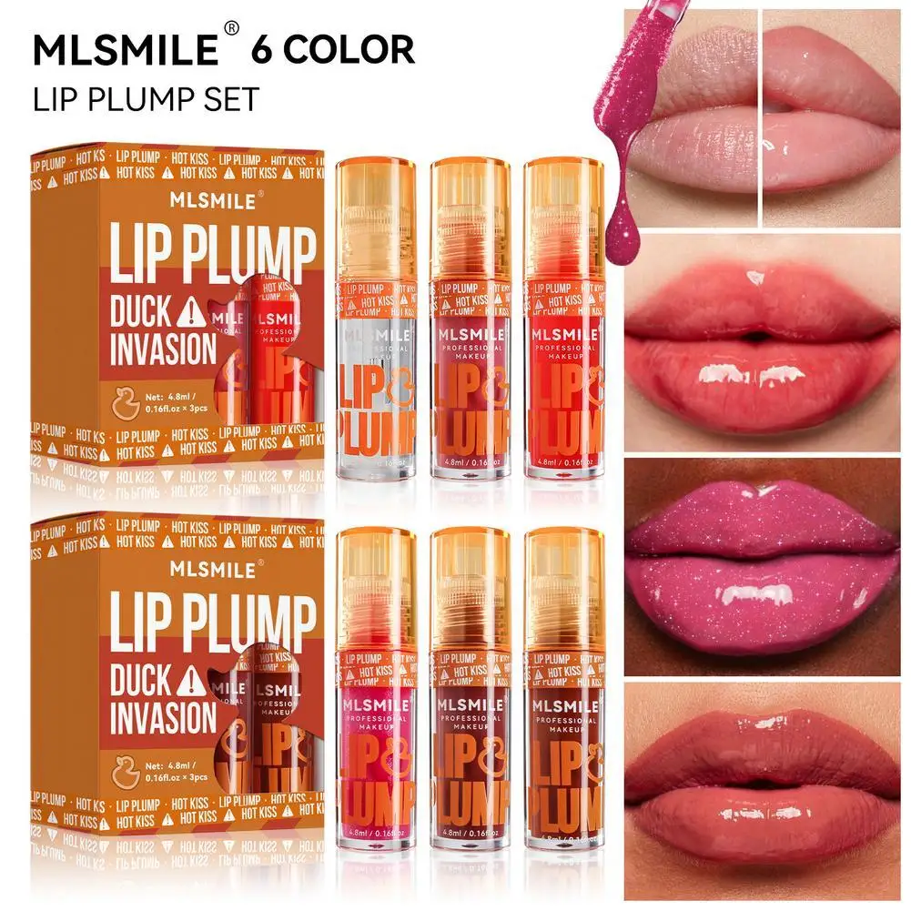 Duck Lip Plump Lip Oil Увлажняющий блеск для губ Зеркальная вода Природа Стойкий блеск для губ Жемчужный набор глазури для губ Duck Lip Plump Lip Oil Увлажняющий блеск для губ Зеркальная вода Природа Стойкий блеск для губ Жемчужный набор глазури для губ 