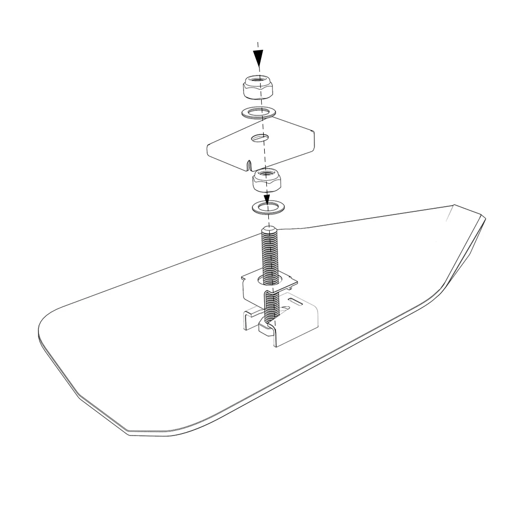 For Ducati 899 959 1199 1299 R Panigale 2012-2018 2017 Motorcycle Accessories Registration License Plate Rear Fender Eliminator