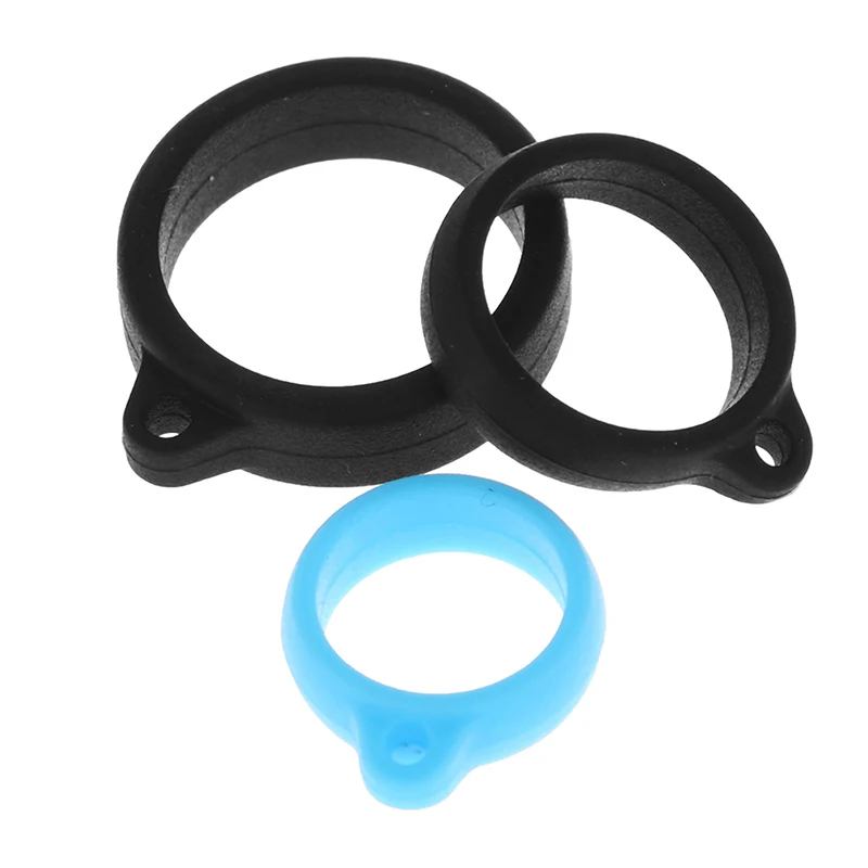 10Pcs Rubber Ring Rope Pen Lanyard Holder Soft Hoop Universal 8mm/13mm/20mm/16mm Silicone Ring Bands Silicon Rings High Quality