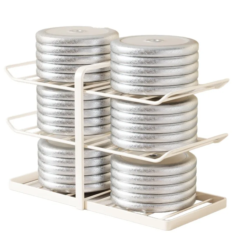 Kitchen rack, countertop, vegetable preparation, plate rack, household multi-functional dishes, fruits and vegetables layered