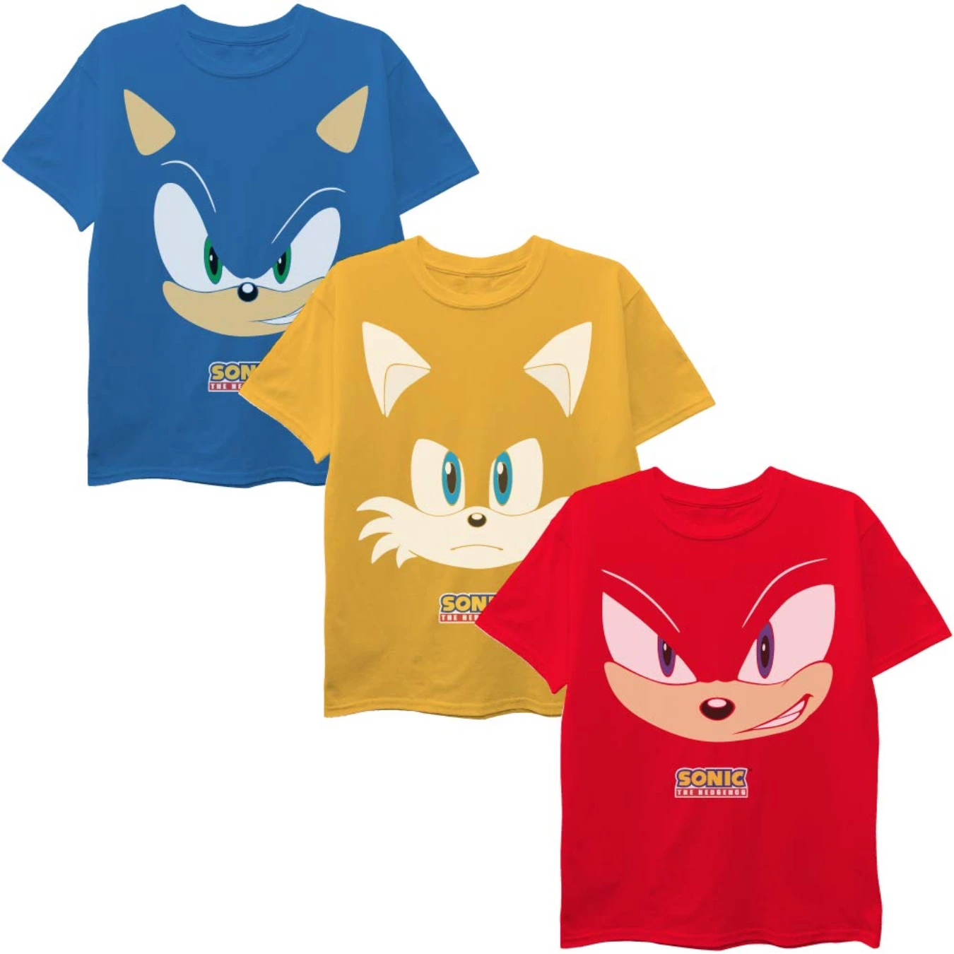 

2026 New Sonic Boys T-Shirt Set Sonic Unisex Pattern T-Shirt