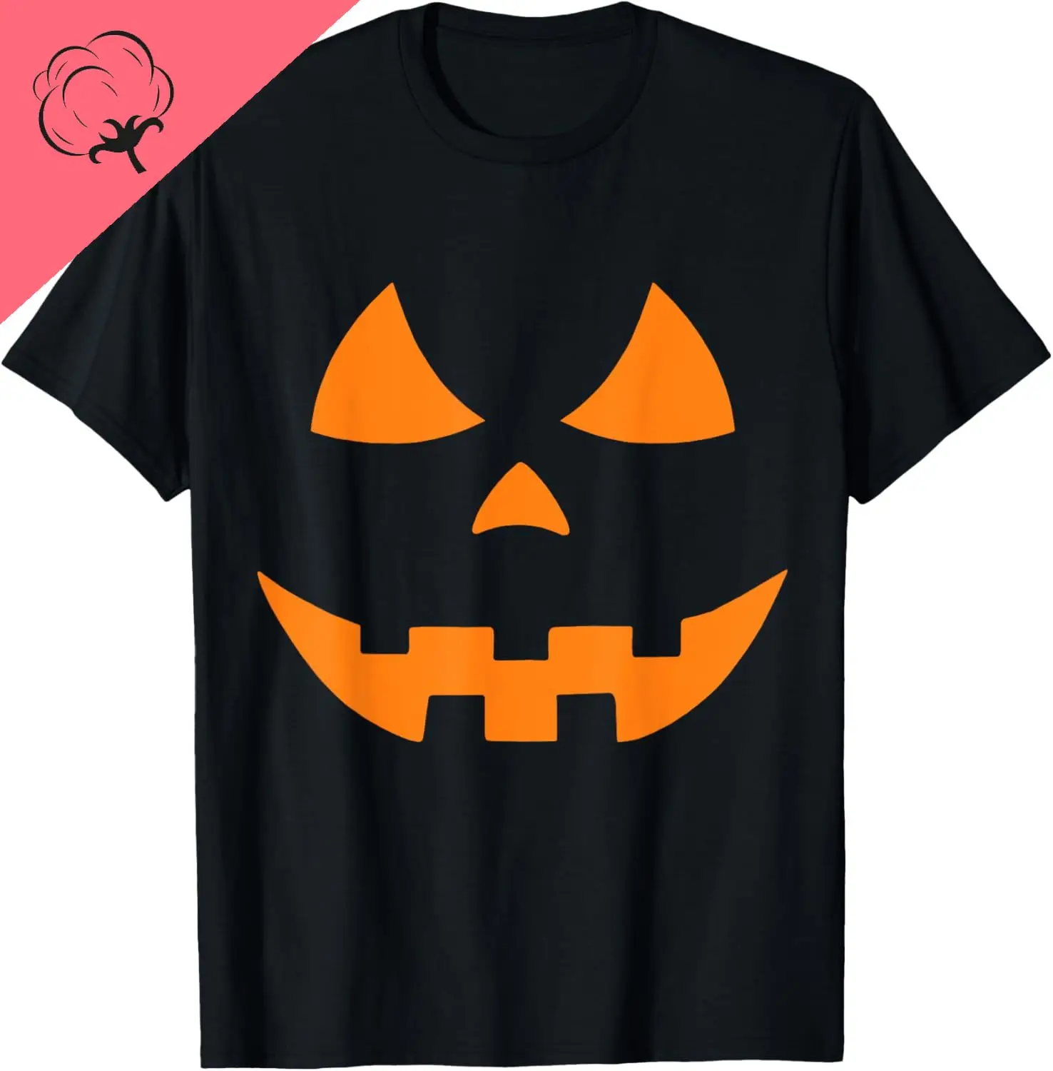 Jack O Lantern Scary Carved Pumpkin Face Halloween Costume T-Shirt Unisex Summer Streetwear Tops  Funny Shirt Camiseta