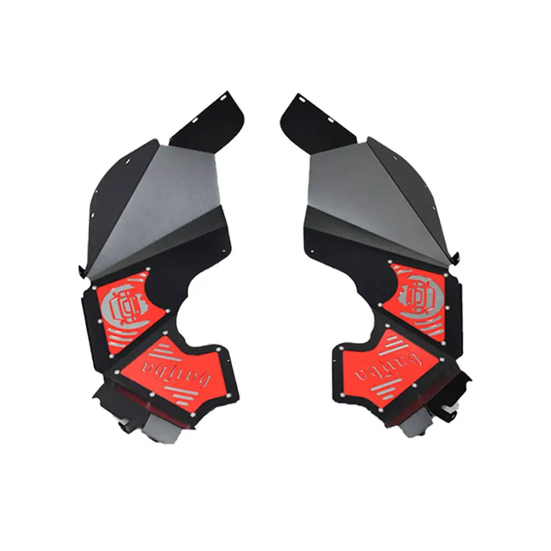 New HS-LK-B019 Flame Style Car Front Rear Inner Wheel Fender Accessories For Jeep Wrangler JL