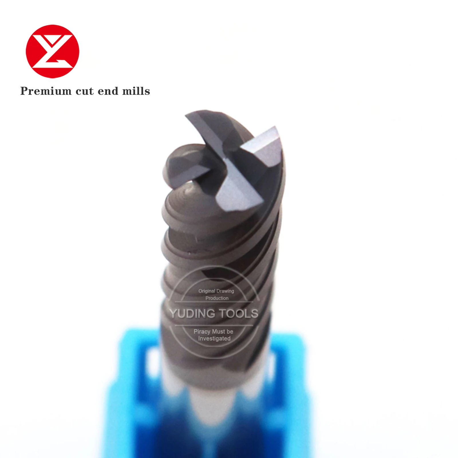 4 Flutes Carbide Square End Mill Alloy Highly Efficient Milling 6mm 8mm 10mm 12mm Tungsten Steel EndMills CNC Cutting Tools