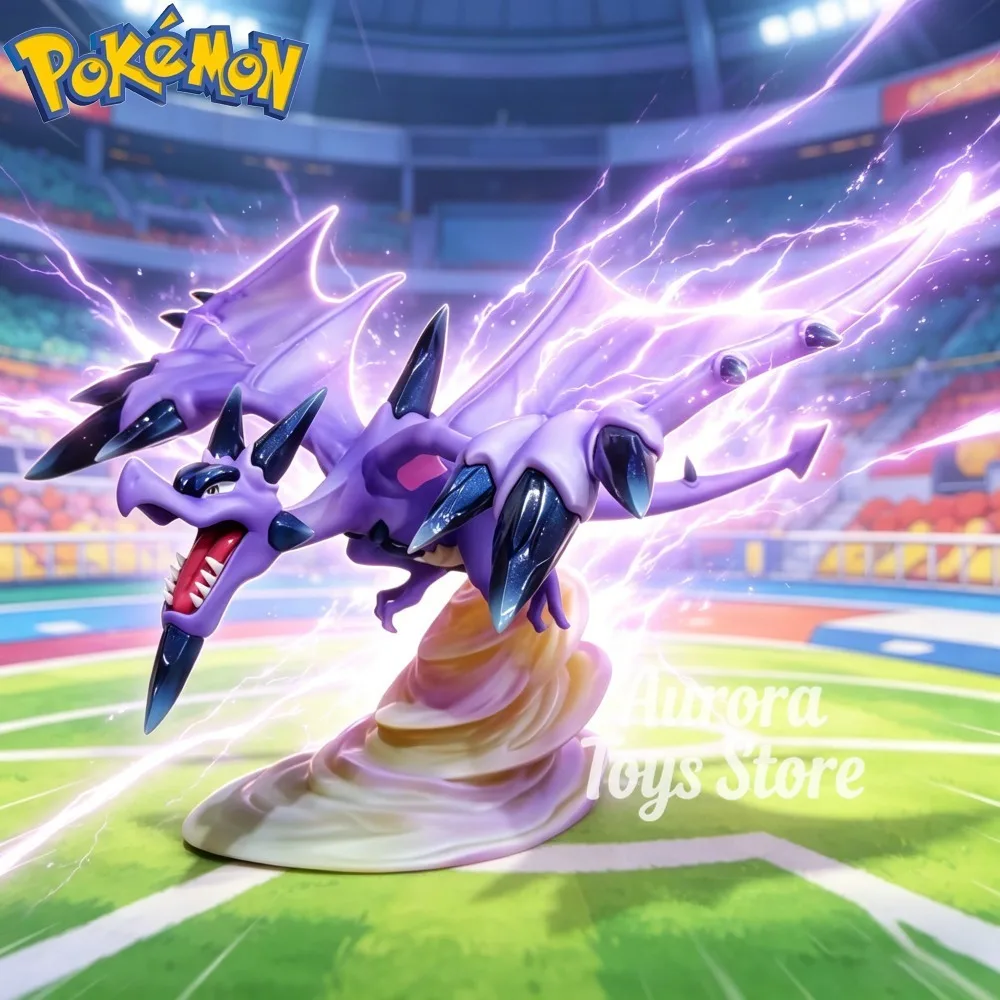 Anime Pokemon Figur Mega Aerodactyl Actionfiguren PVC-Statue Desktop-Ornament Sammlermodell Spielzeug Geschenke 16cm