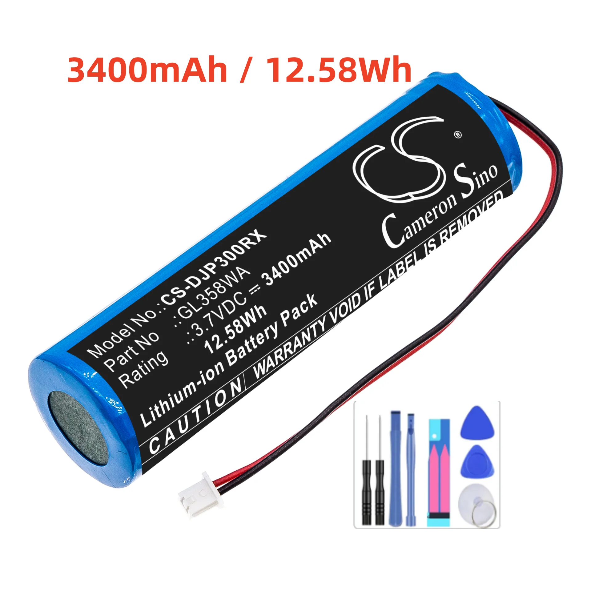 

CS Battery 3400mAh GL358WA for DJI Phantom 3 Standard Remote Controller