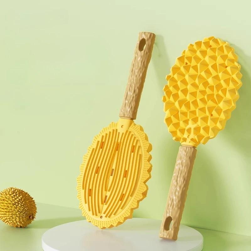 

Двусторонняя массажная расческа для домашних животных из дуриана, расческа для удаления кошачьего меха, щетка для чистки кошачьего меха, креативное многофункциональное устройство для бритья, щетка