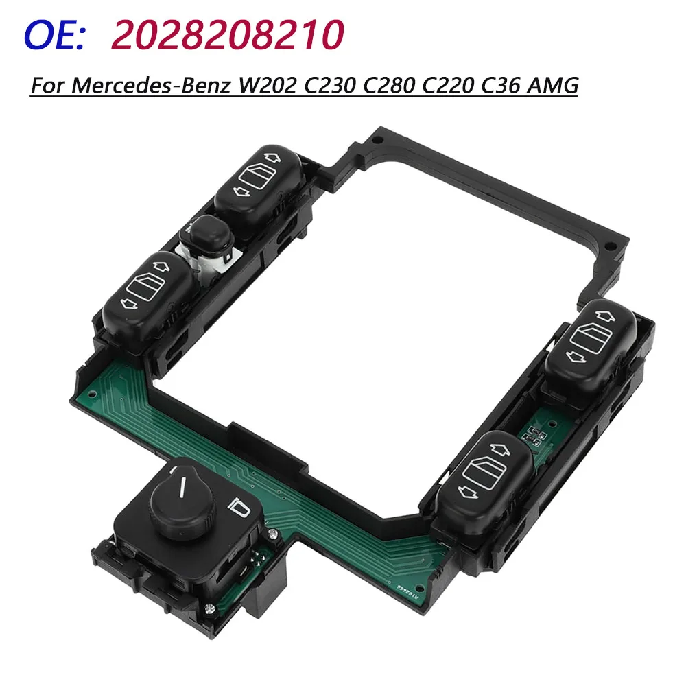 

Для Mercedes-Benz C230 C220 C280 C36 AMG: Главный электрический переключатель управления стеклоподъемником, кнопка управления 2028208210 A2028208210