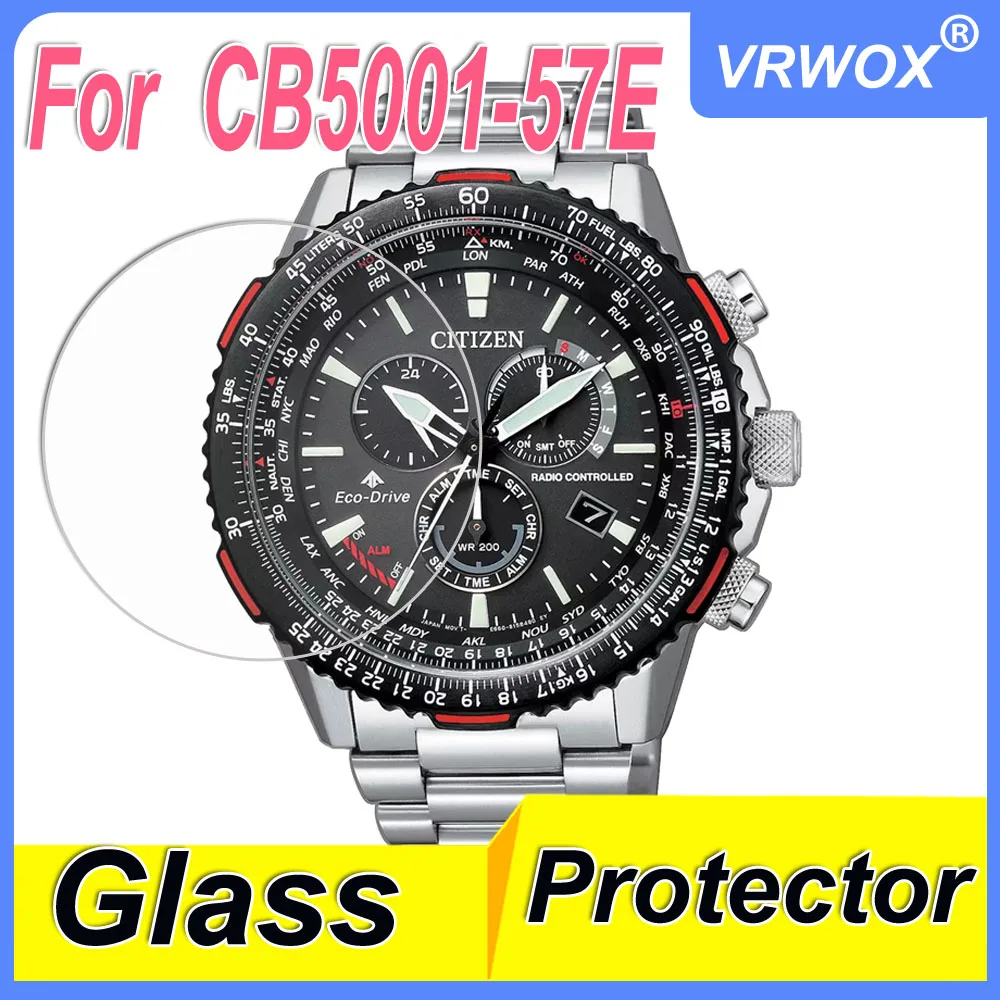 1Pcs Glass Protector For CITIZEN CB5001-57E HD Clear Anti-Scratch Tempered Glass Explosion-proof Screen Protector