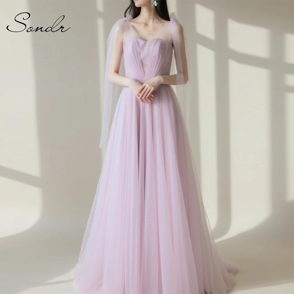 Sondr luxo feminino vestidos de festa alças ajustáveis vestidos de casamento japoneses vestidos de noite personalizados vestidos de baile vestido formal