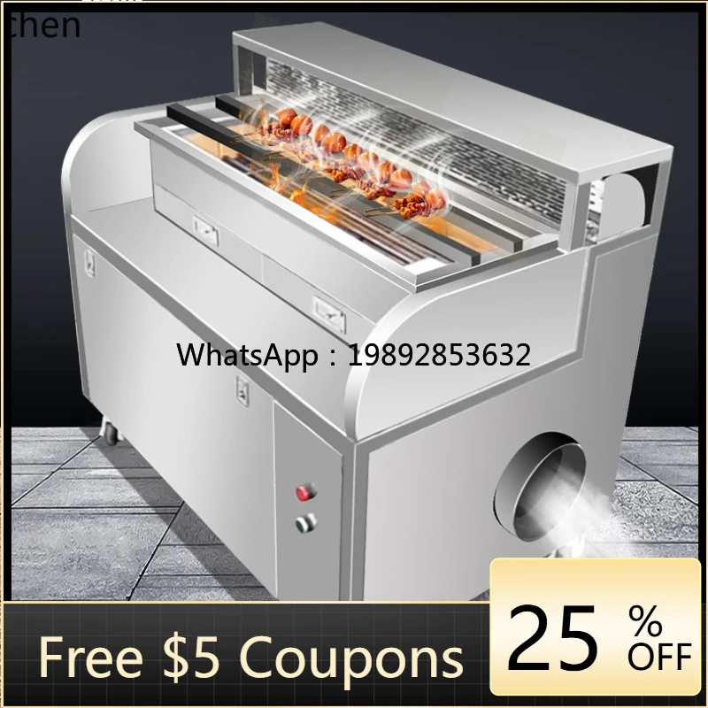 ABB Vogel-Bratofen Gewerbliche Elektrische Vogelgrillmaschine mit Integrierter Abgasreinigung