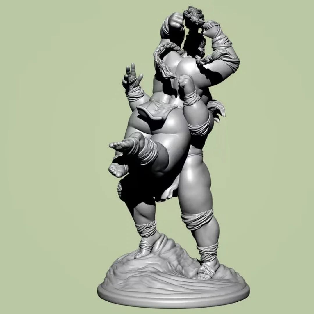 

Night Magic Skill Fat Girls Sumo 1/24 Scale Resin Figure Model Kit Assemble Miniatures Unassembled Unpainted Collecting Toys