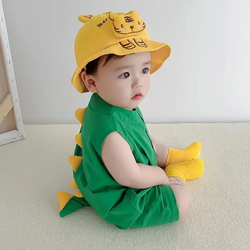 Baby 100% Cotton Cute Animal Bodysuit Onesie for Kids - Soft Lightweight Unisex Infant Role Play Outfit Halloween Party Costumer