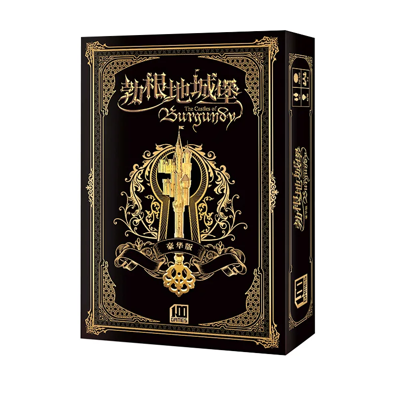 Castles of Burgundy Board Game Family/Party Funny Table Game Friends Entertainment Strategy Game  2-4 Players