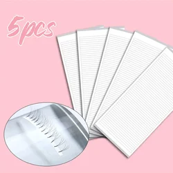 5Pcs Easy Fan Tapes for Volume Eyelash Extension Supplies Volume Lashes Storage Sticky Strip Lash Extension Supplies Wholesale