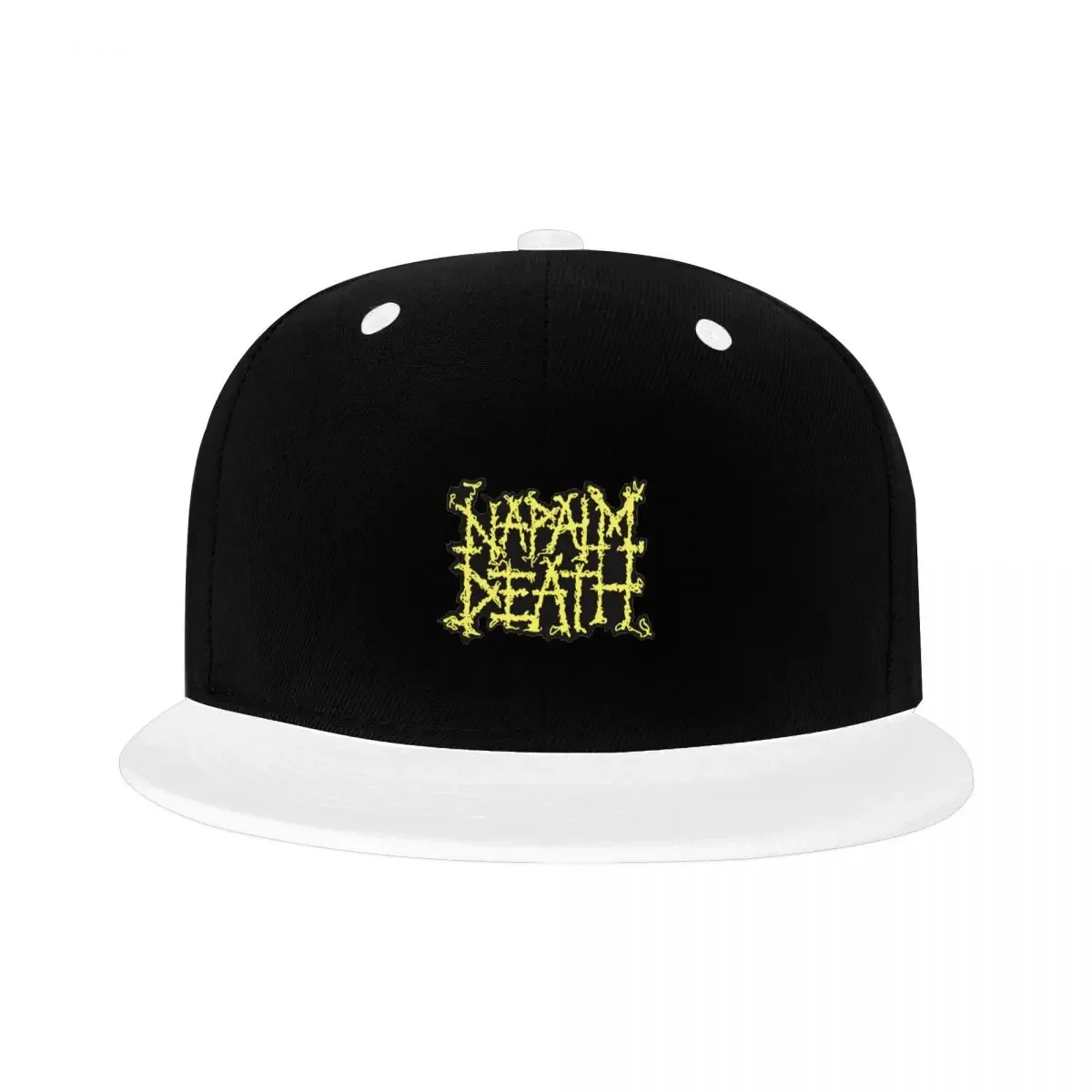 Grindcore Band Death Napalm Death Logo_ Snapback Hat Hip Hop Baseball Caps Baseball Flat Hat