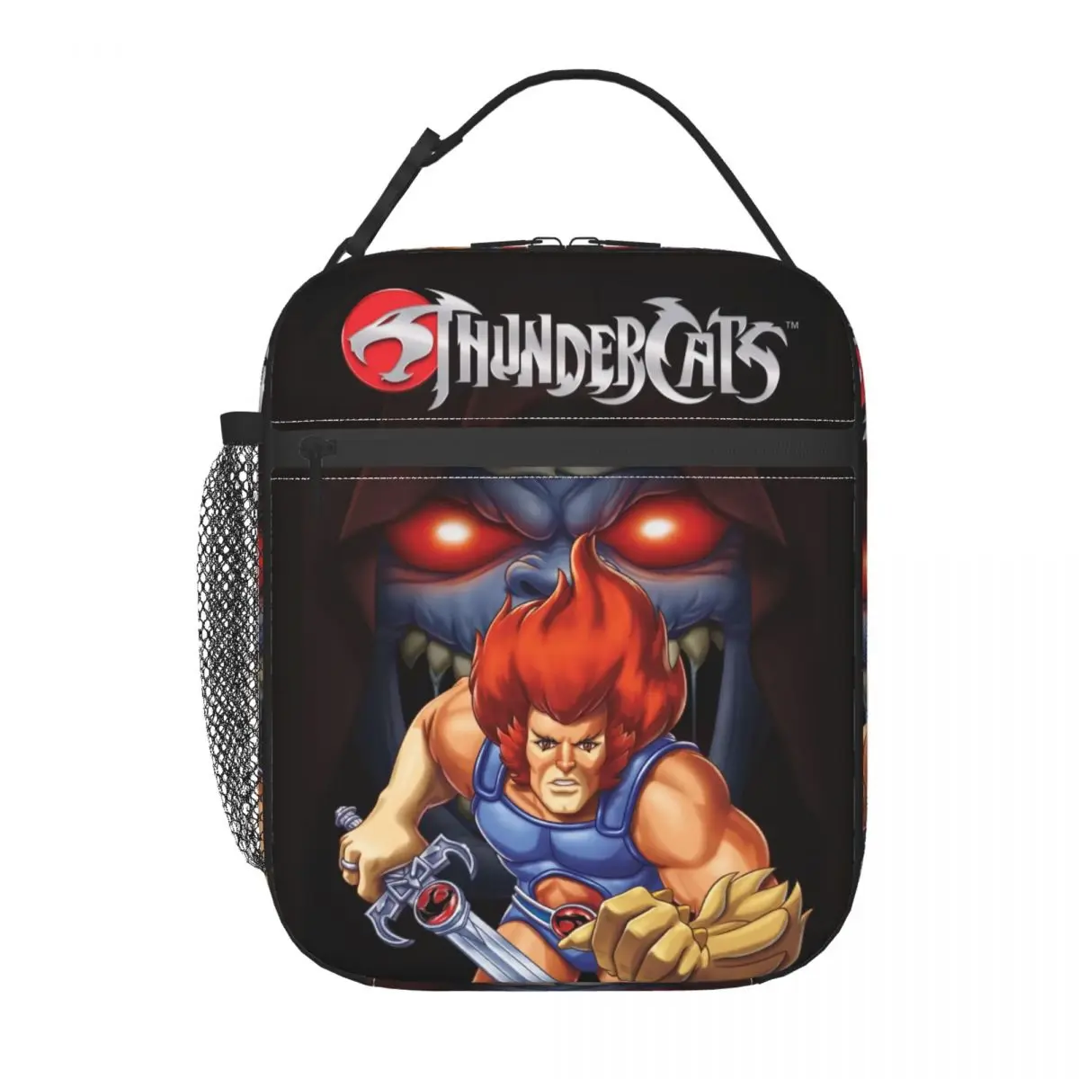 Thundercats-Bolsa de almuerzo personalizada para hombre y mujer, fiambrera térmica con aislamiento térmico para estudiantes, escuela